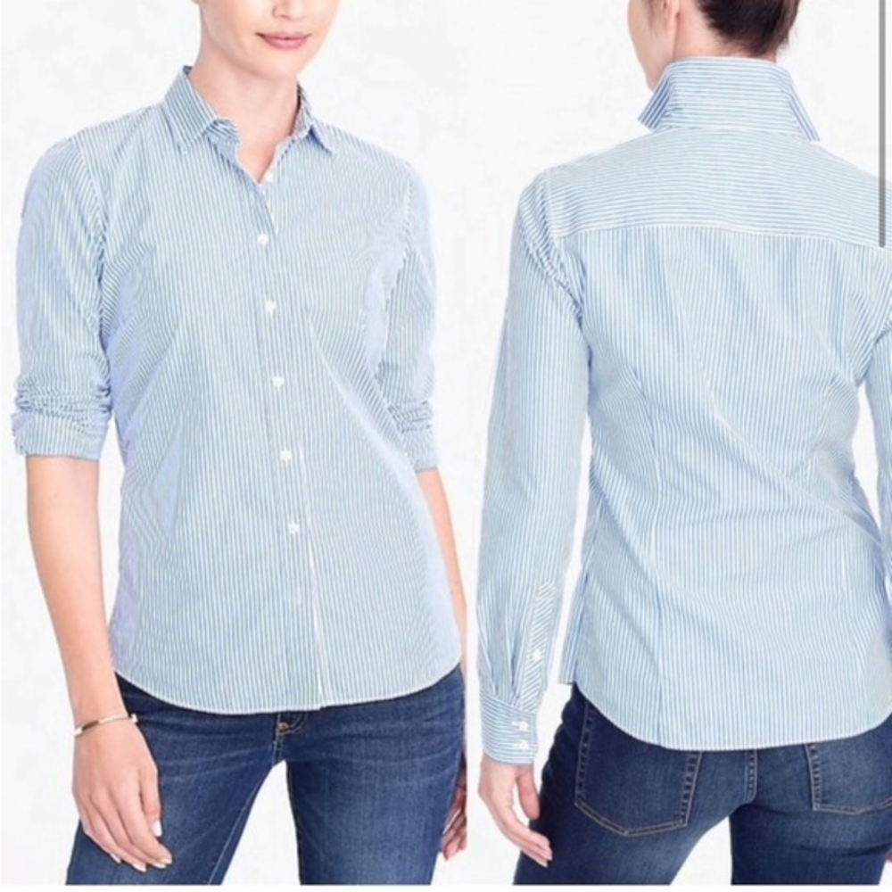 J.Crew‎ factory haberdashery button up long sleeve size small